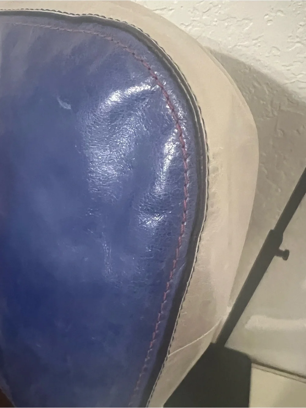 Coach Blue Leather Crossbody Bag - Picture 3 of 9